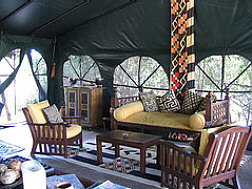Lounge at Ilkeliani Camp